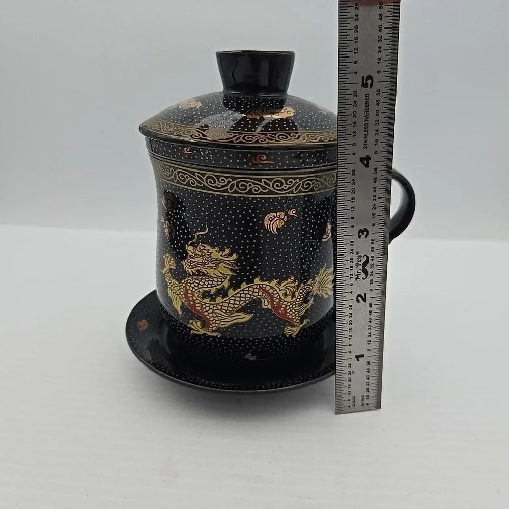Jingdezhen Ceramic Tea Cup Office Coffee Mugs Kung Fu Tea Brewing Cup 350ml